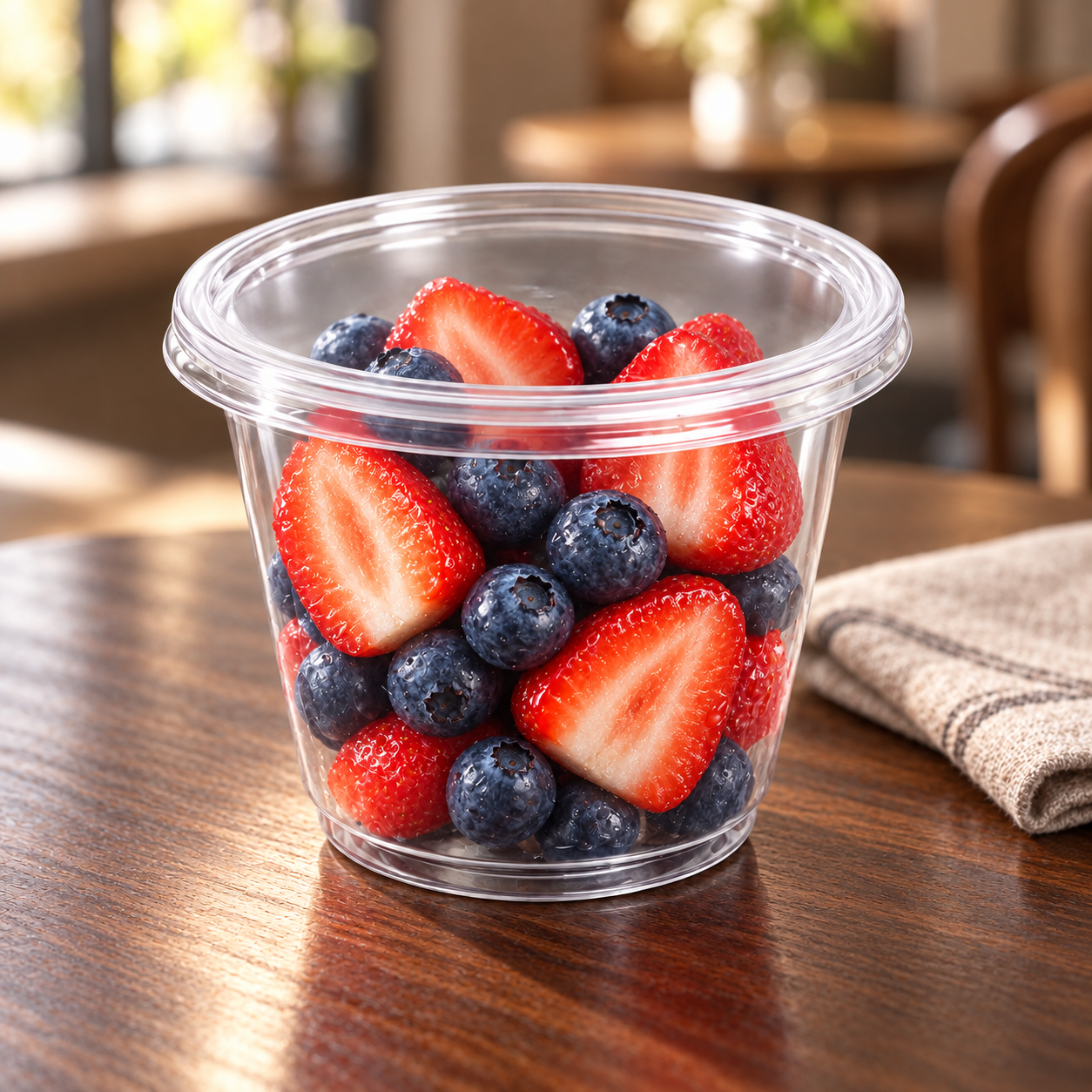 270ml PP Disposable Sauce Cup SKU WG93-9AB - Gallery Image