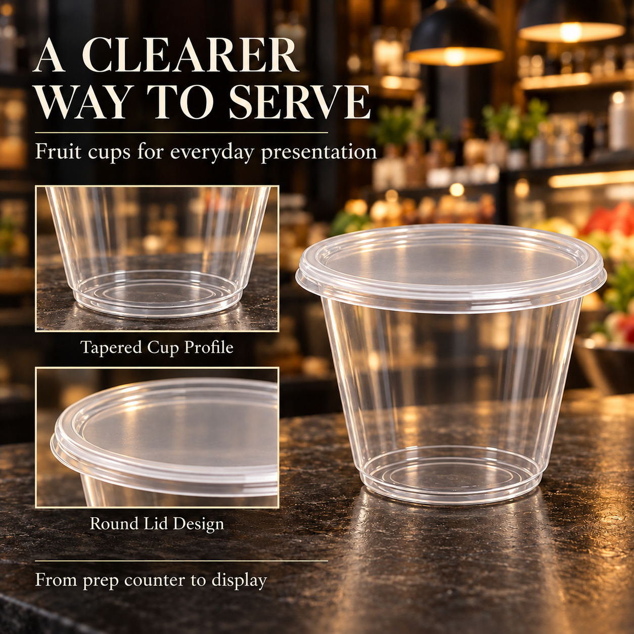 270ml PP Disposable Sauce Cup SKU WG93-9AB - Gallery Image