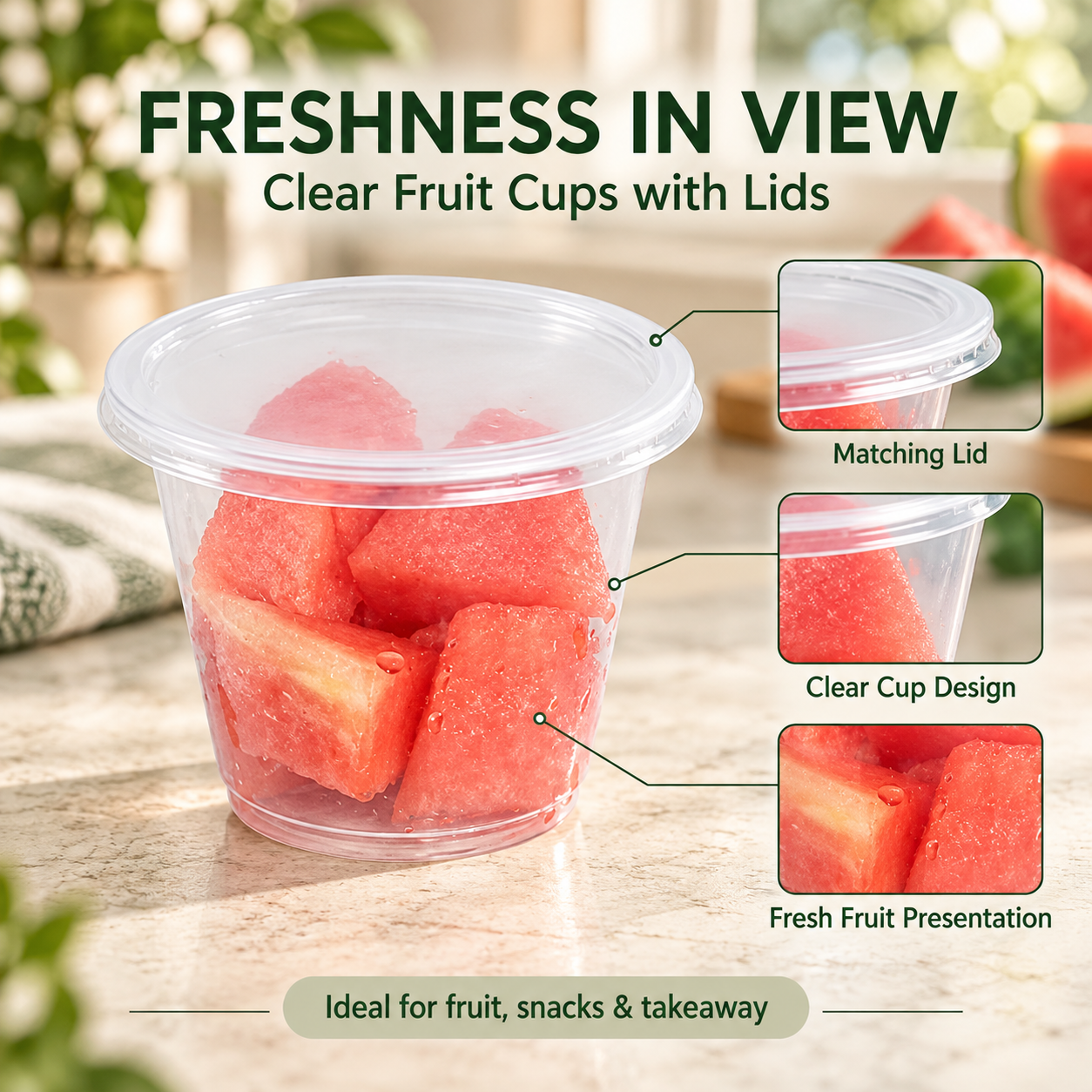 270ml PP Disposable Sauce Cup SKU WG93-9AB - Gallery Image