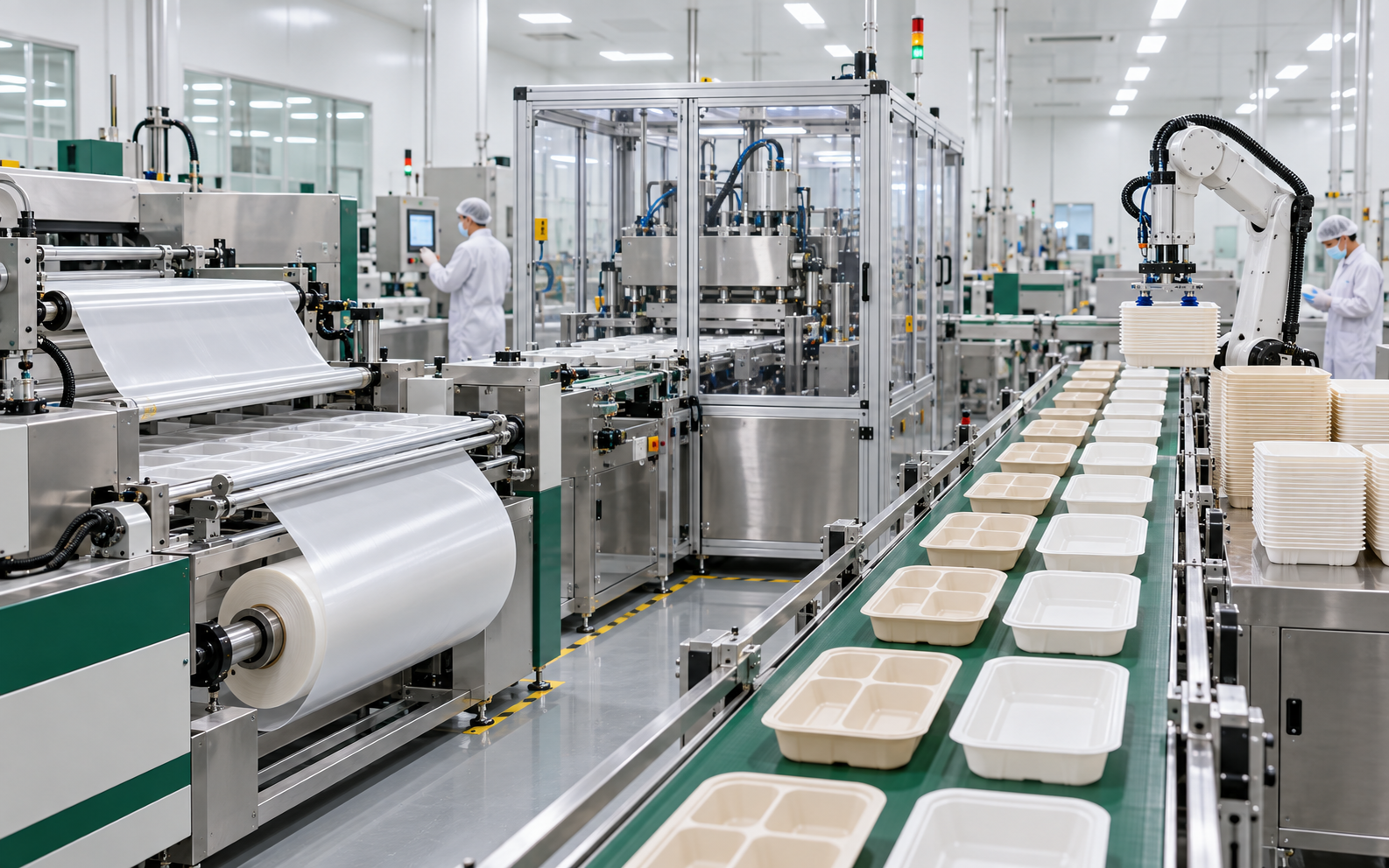 Custom food packaging production line