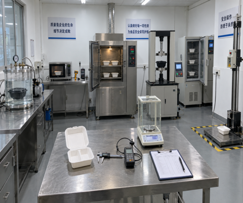 Food packaging testing laboratory