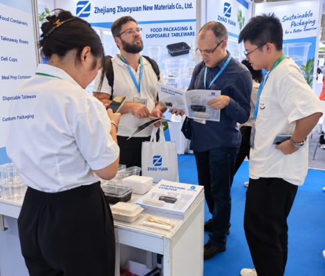 Zhaoyuan team attending CHINAPLAS International Rubber and Plastics Exhibition for food packaging materials and manufacturing solutions